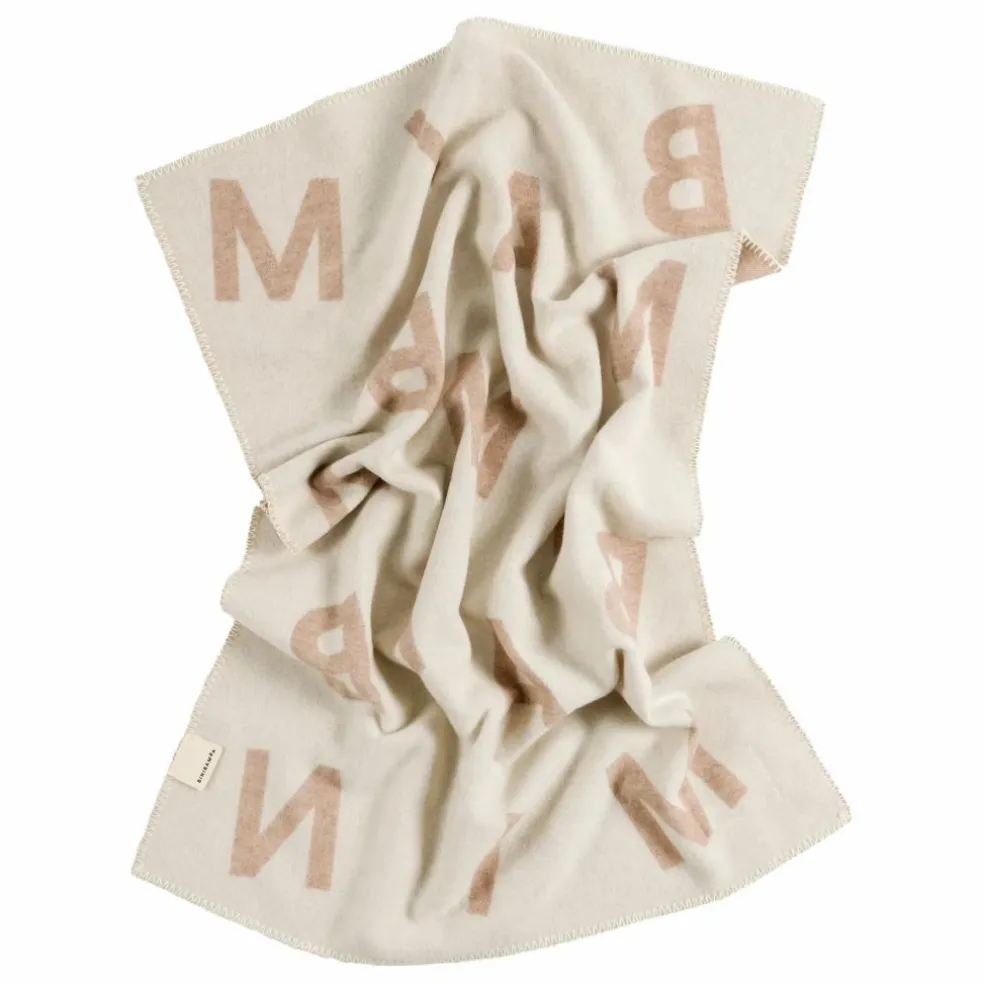 Couverture en laine mérinos | Milk