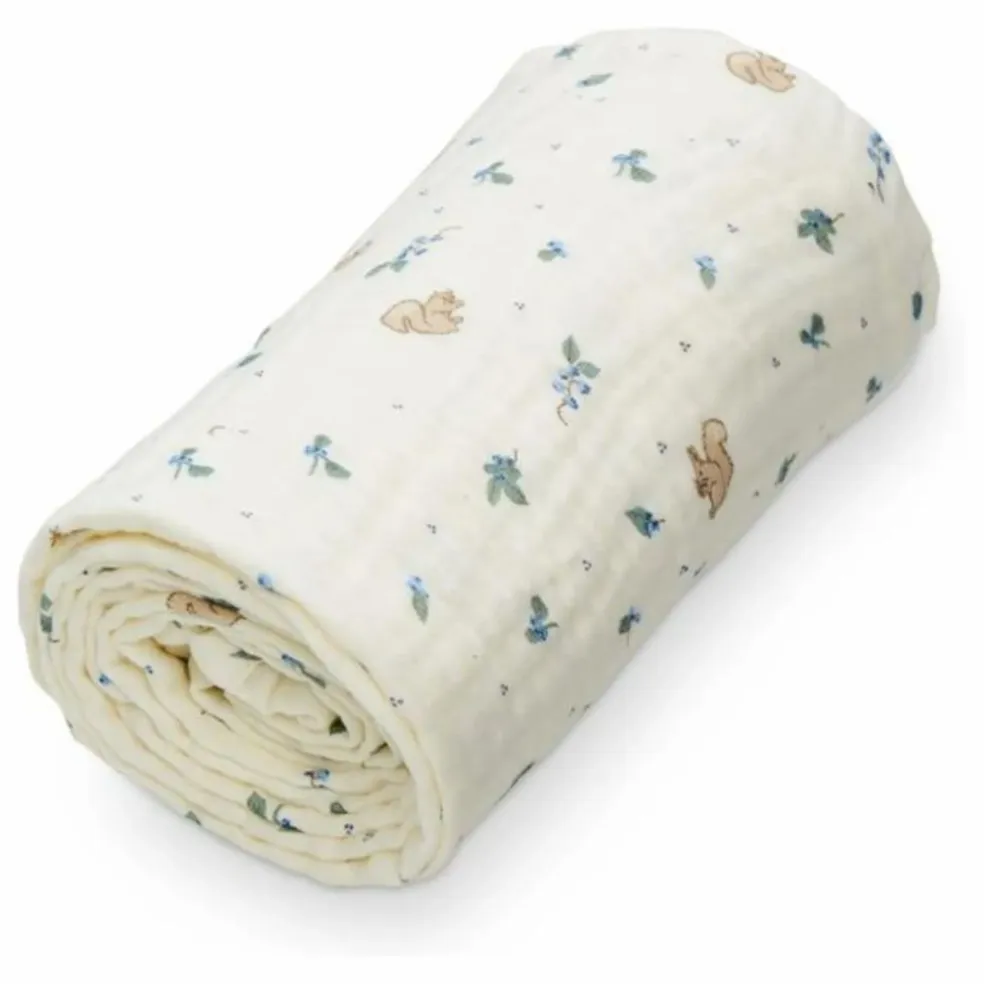 Couverture en mousseline Blueberries