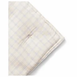 Couverture Gingham Sky | Bleu ciel