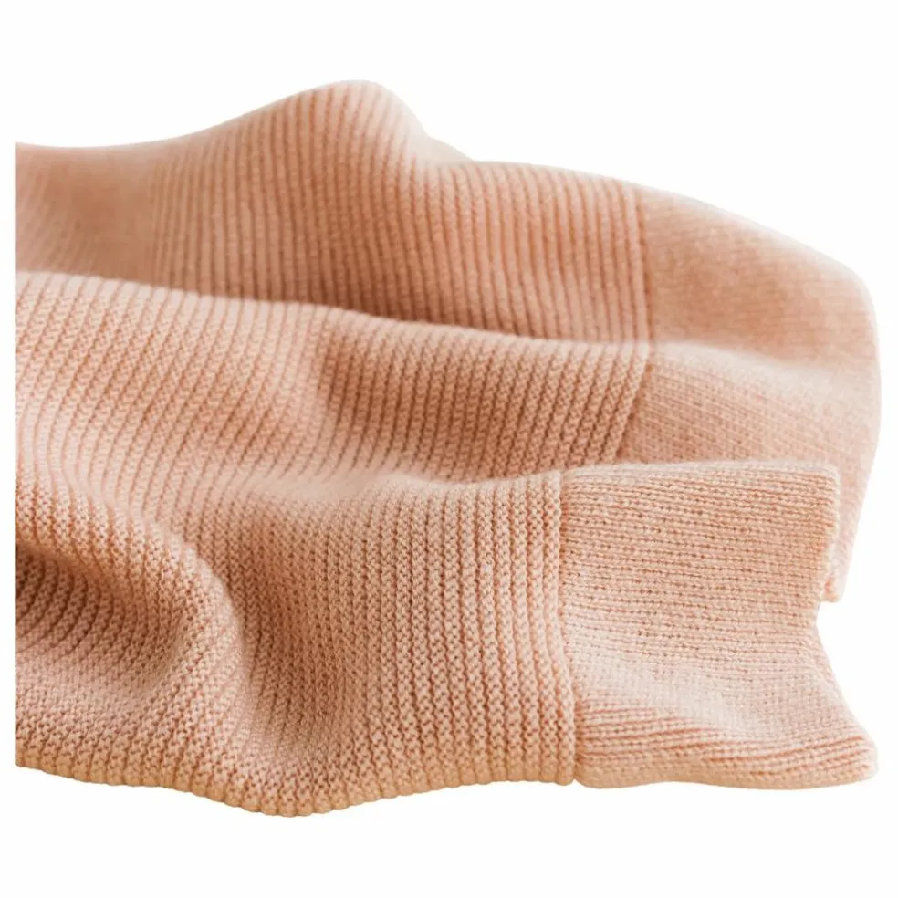 Couverture Gust Laine Mérinos | Abricot