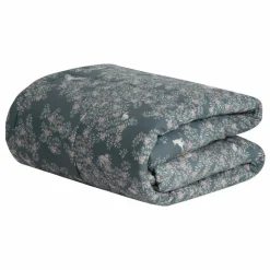 Couverture matelassée Fauna en percale de coton | Bleu