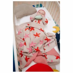 Couverture Starfish Dance Coton Bio | Beige