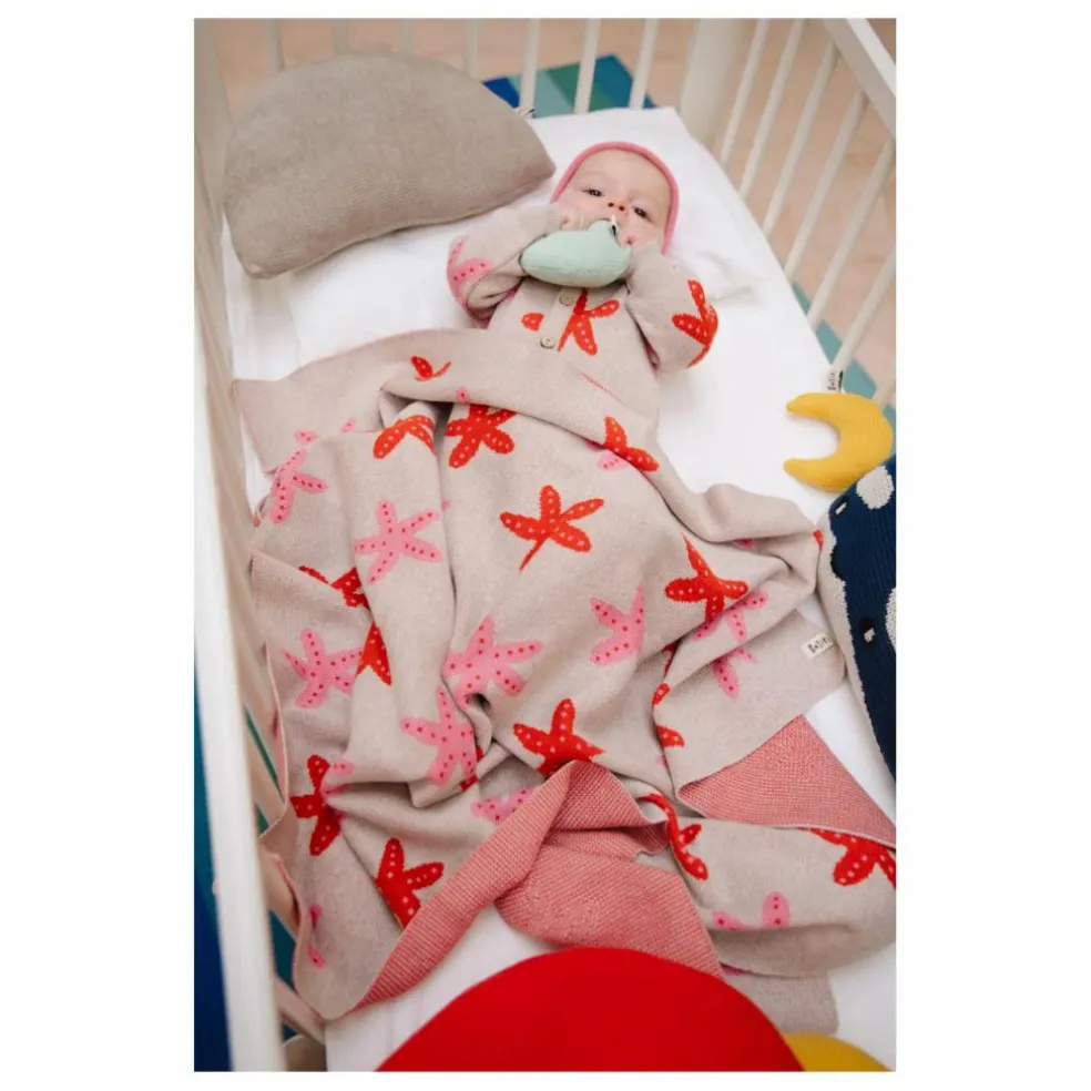 Couverture Starfish Dance Coton Bio | Beige