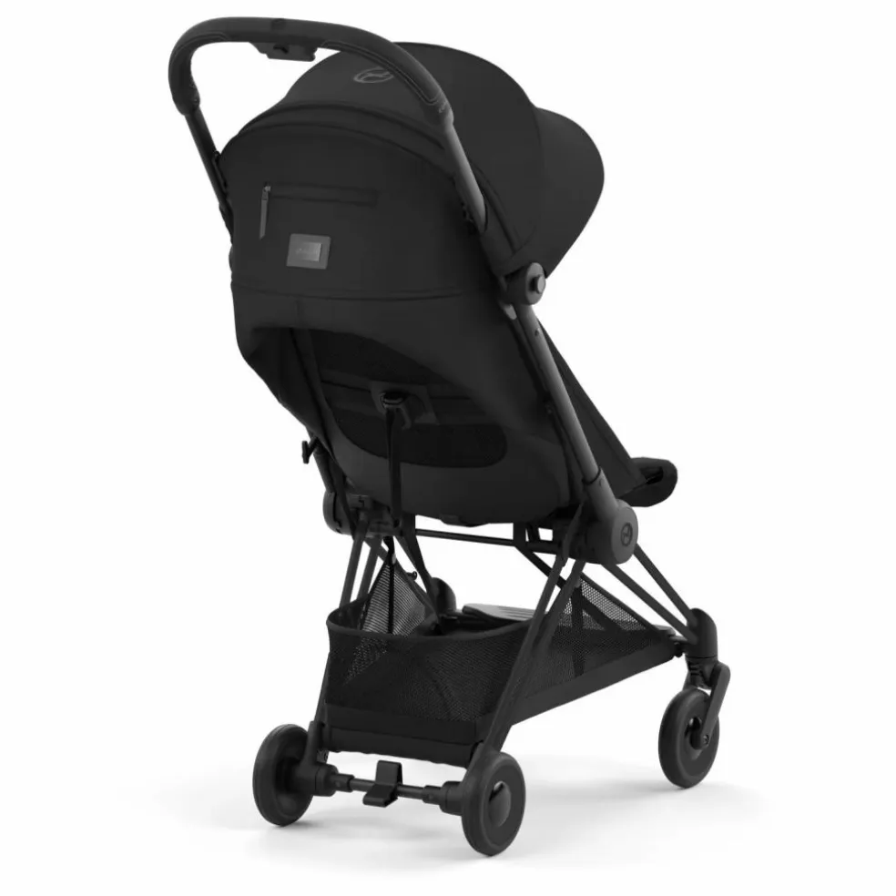 Coya - Poussette Citadine Ultra Compacte | Noir