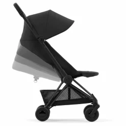 Coya - Poussette Citadine Ultra Compacte | Noir