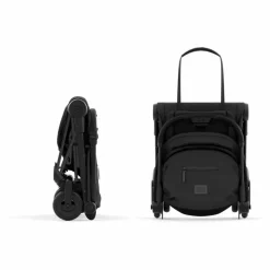 Coya - Poussette Citadine Ultra Compacte | Noir