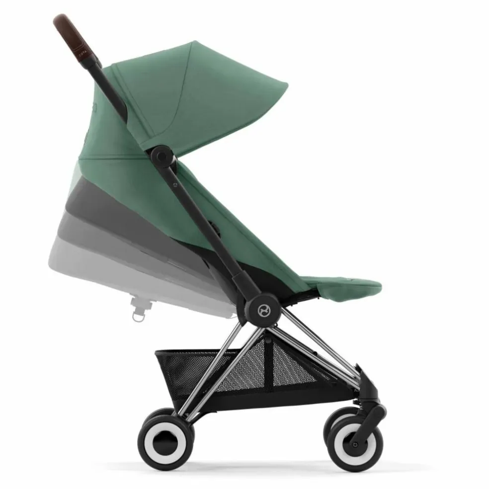 Coya - Poussette Citadine Ultra Compacte | Vert kaki