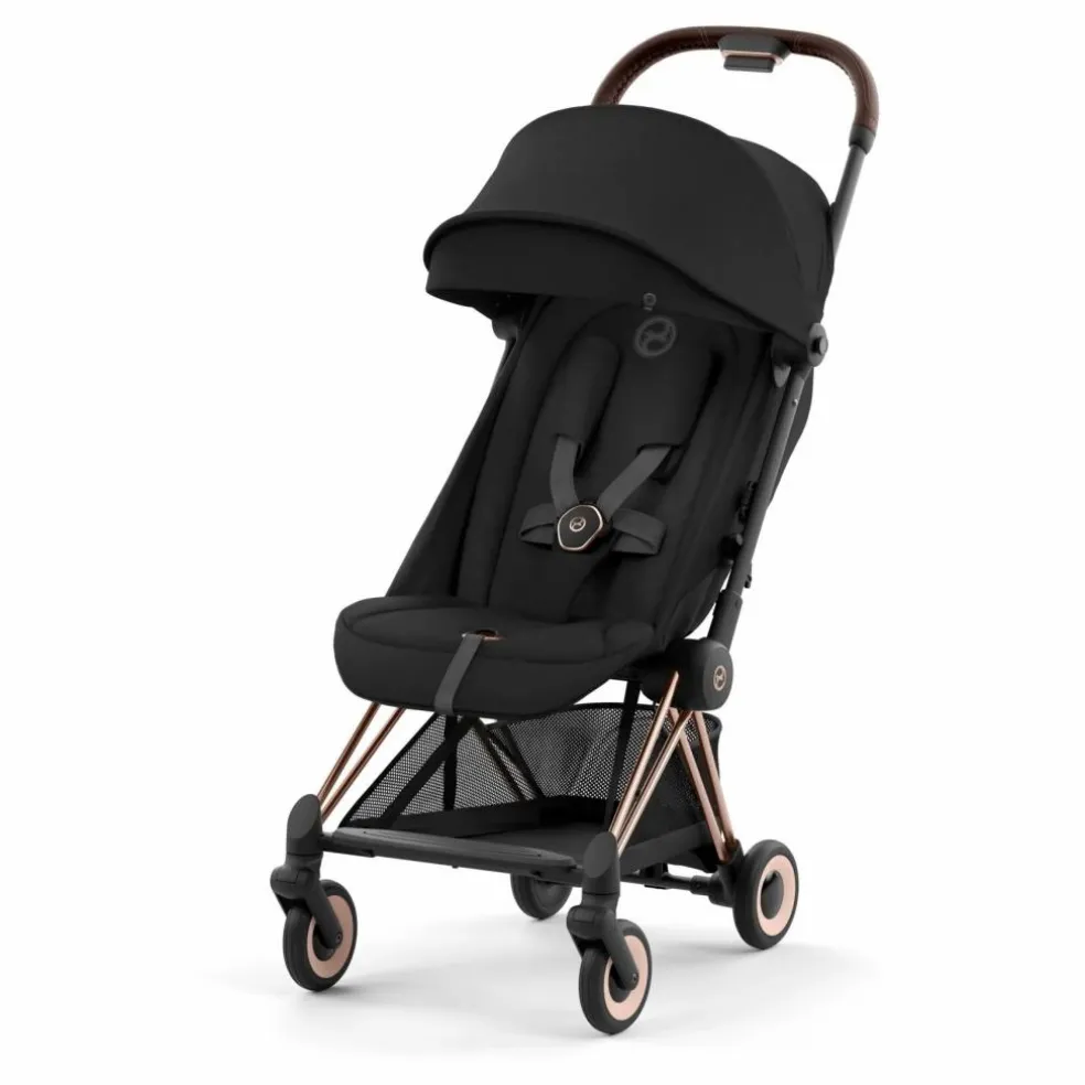 Coya - Poussette Citadine Ultra Compacte | Noir