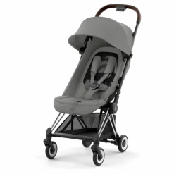 Coya - Poussette Citadine Ultra Compacte | Gris