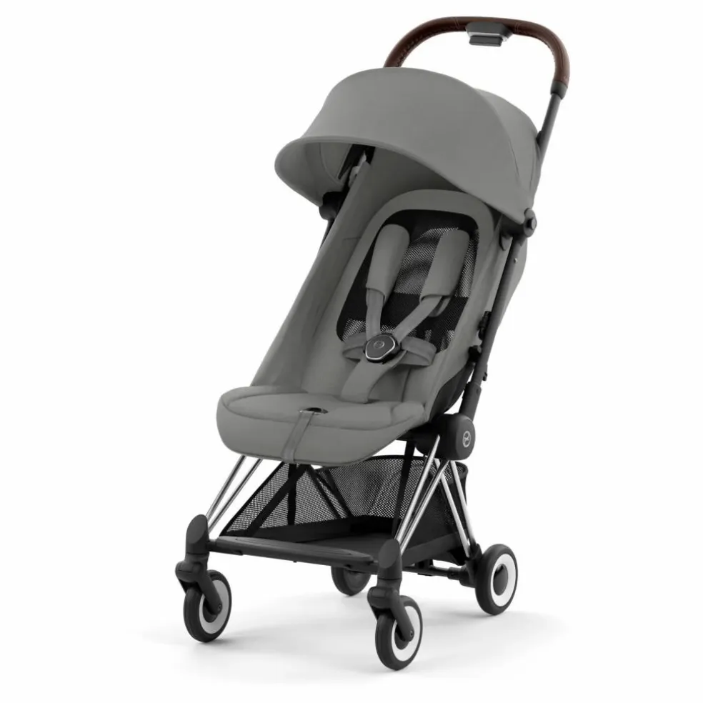 Coya - Poussette Citadine Ultra Compacte | Gris