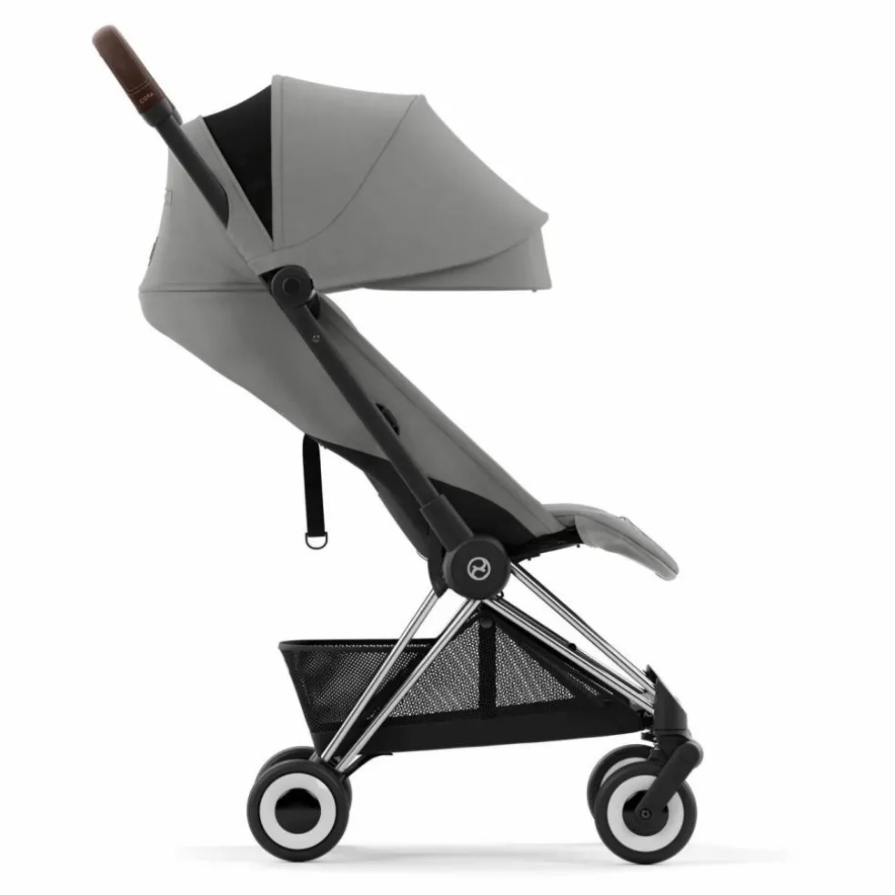Coya - Poussette Citadine Ultra Compacte | Gris