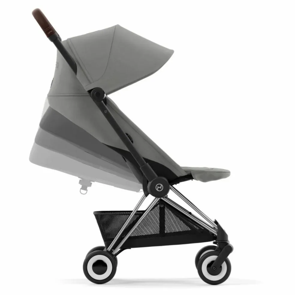 Coya - Poussette Citadine Ultra Compacte | Gris