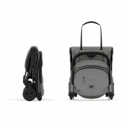 Coya - Poussette Citadine Ultra Compacte | Gris