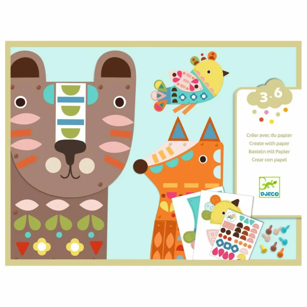 Créer avec du papier Animaux géants