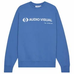 Crewneck Encore Eyes Coton Bio | Bleu horizon