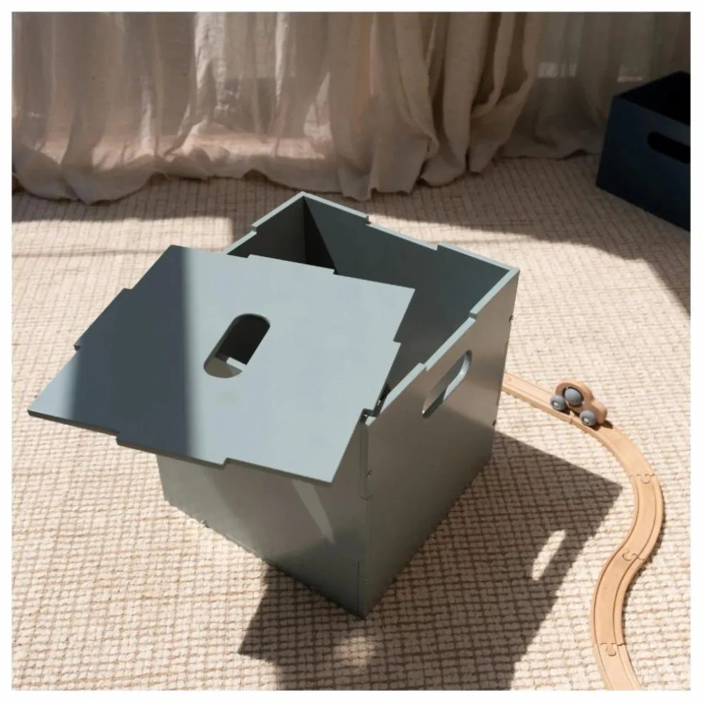 Cube de rangement | Vert olive