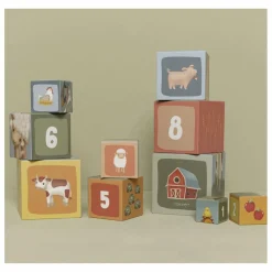 Cubes à empiler en carton FSC - Little Farm