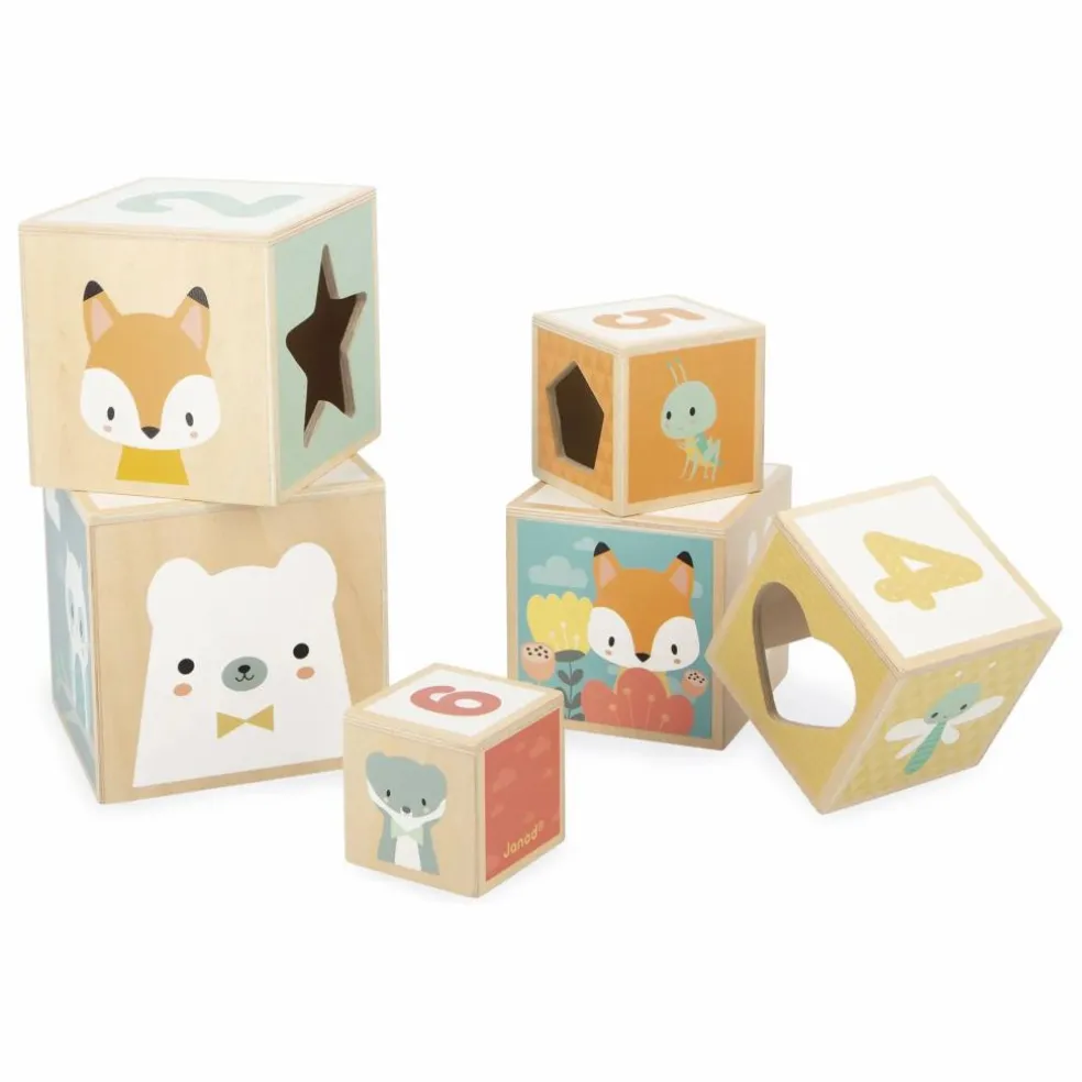 Cubes à empiler Pure