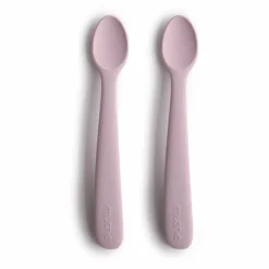 Cuillères en silicone - Set de 2 | Lilas