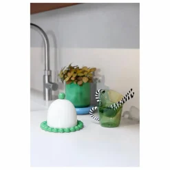 Cuillères en verre Duet - Set de 4 | Vert