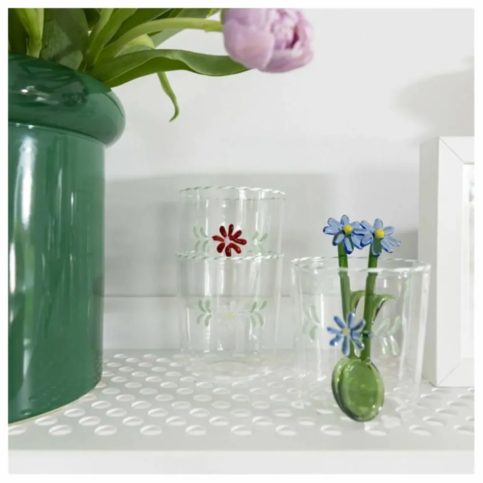 Cuillères Flora - Set de 2 | Bleu