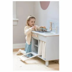 Cuisinière en bois | Gris clair