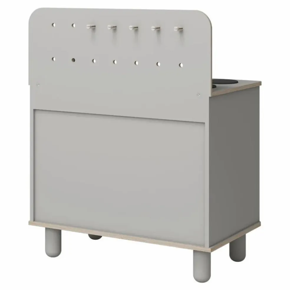 Cuisinière en bois | Gris clair