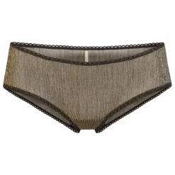 Culotte Amaca Gaufrée et Métallisée | Noir