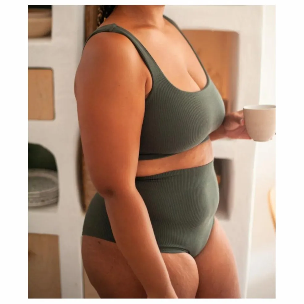 Culotte Taille Haute Everyday | Olive