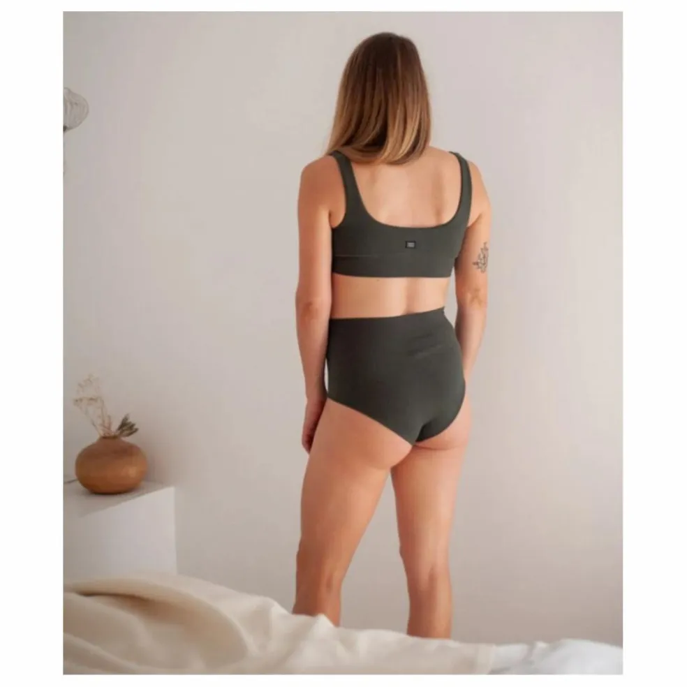 Culotte Taille Haute Everyday | Olive
