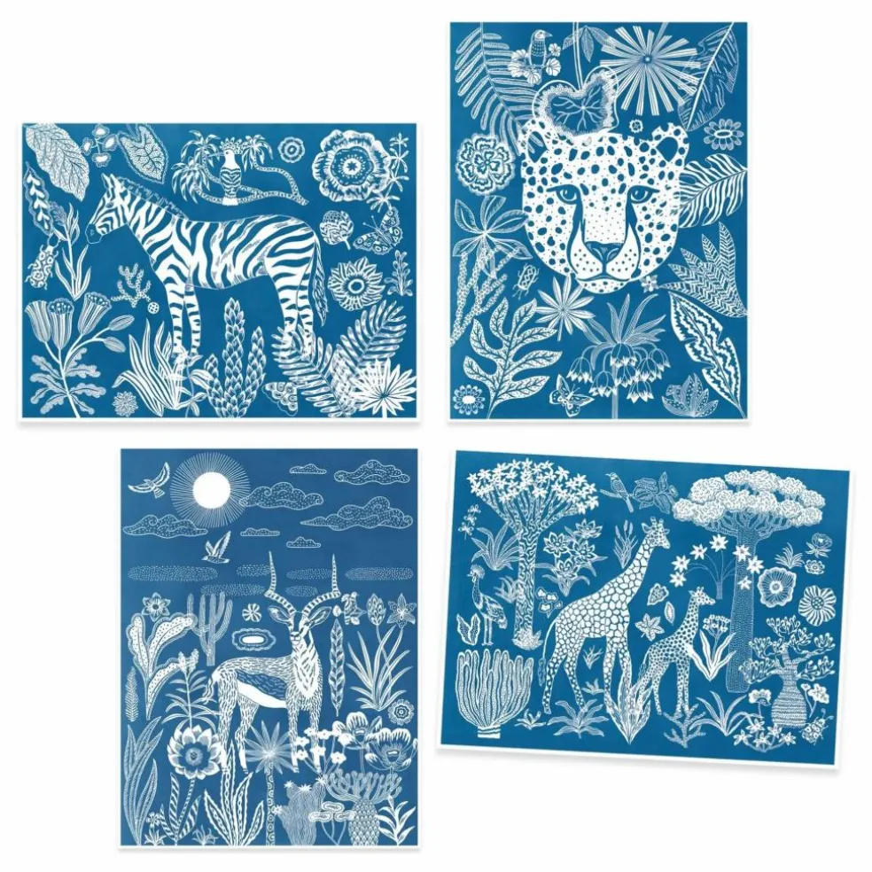 Cyanotype Savane nocturne