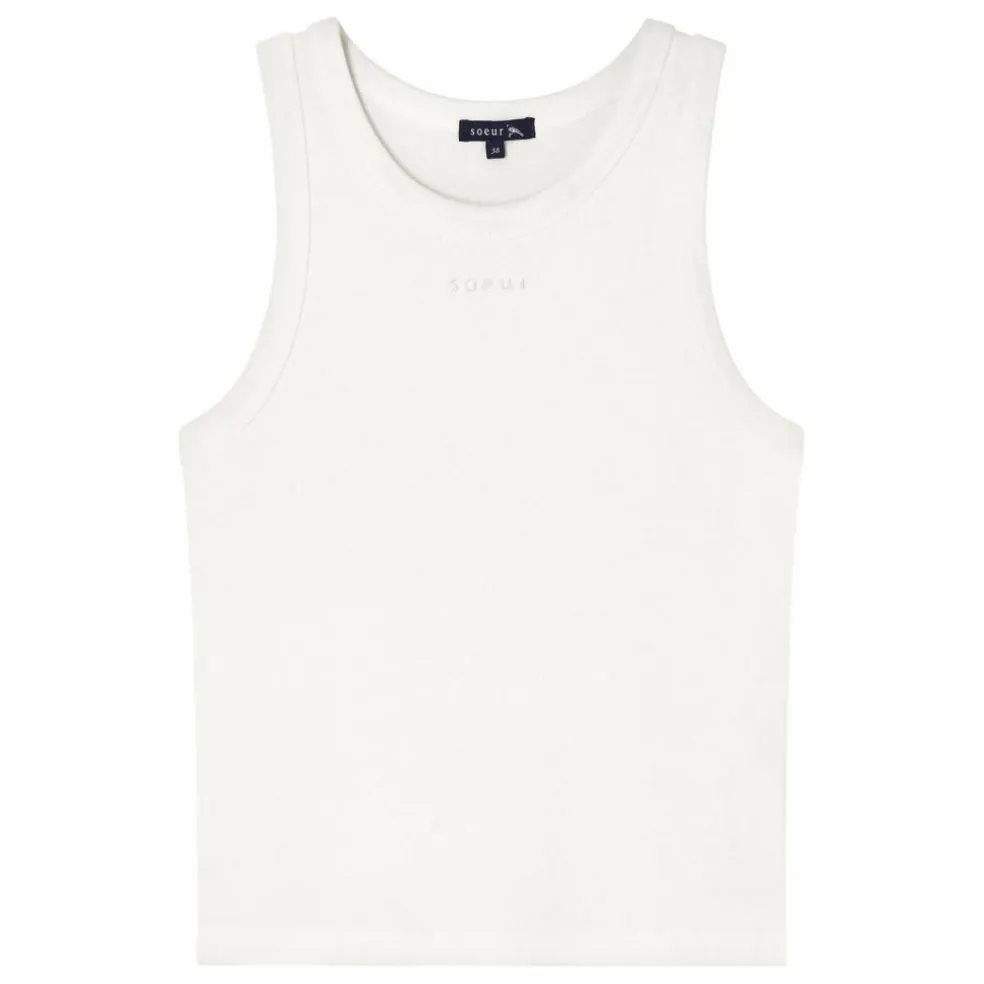 Débardeur Dolly Coton Bio | Blanc