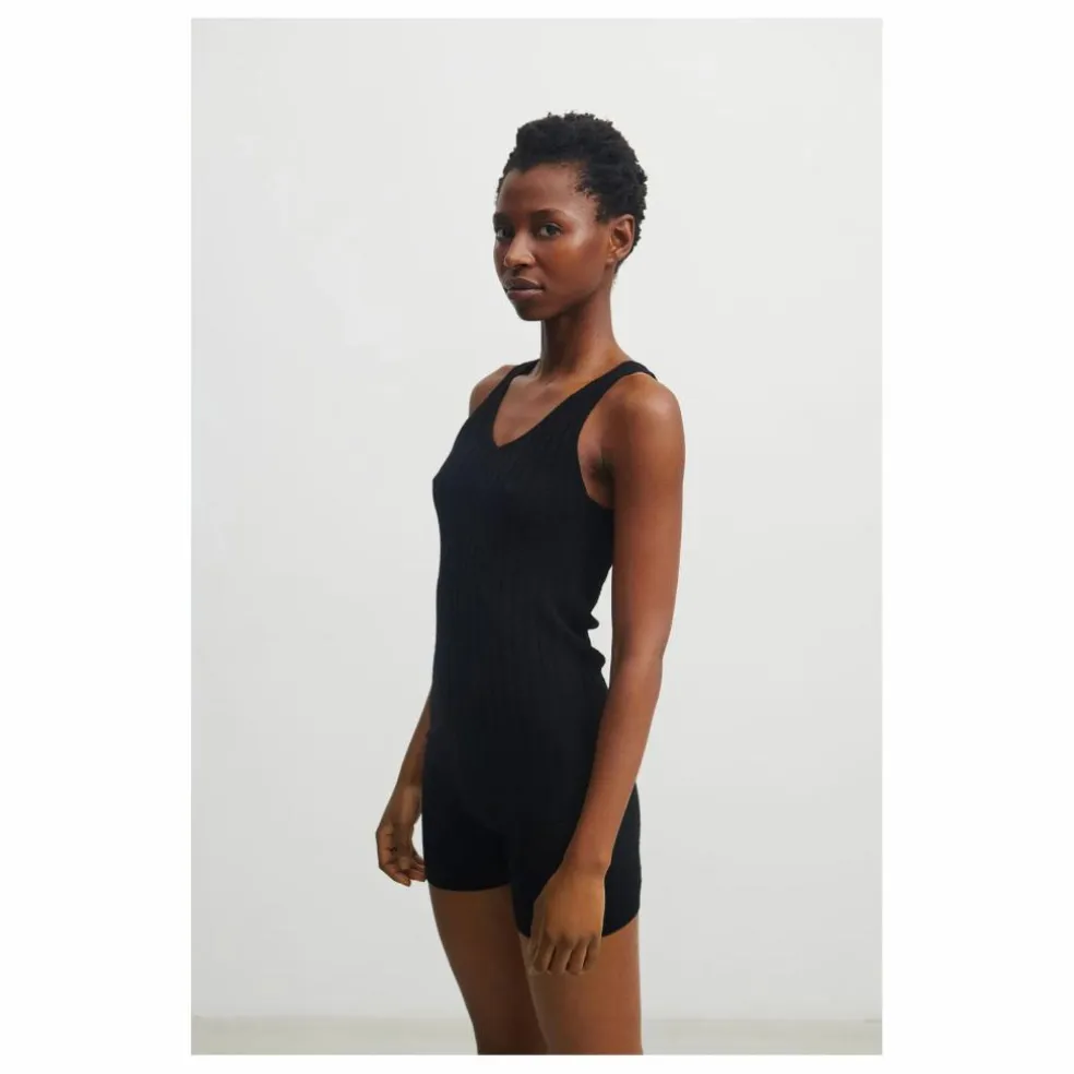 Débardeur Laine Mérinos - Collection Femme | Noir