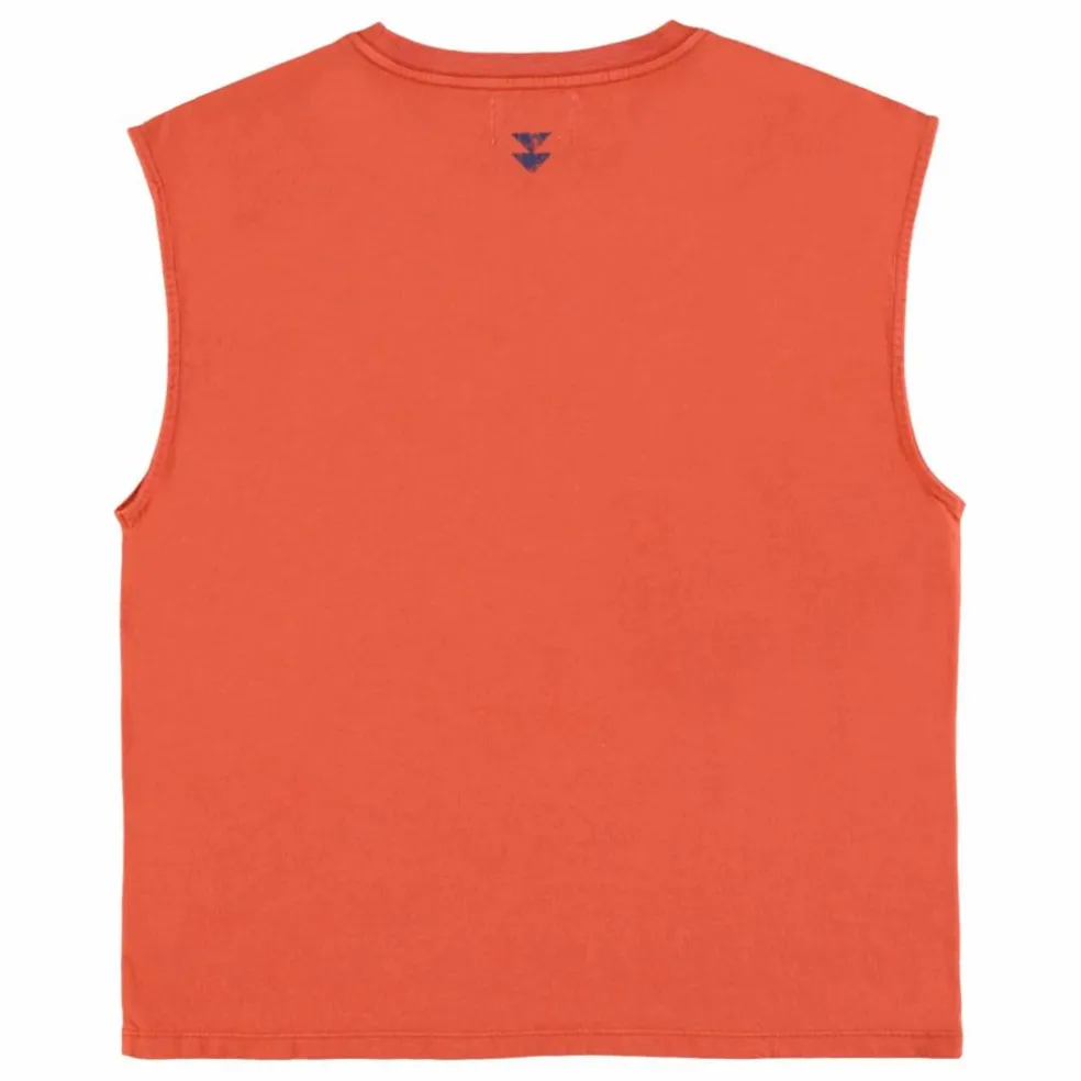 Débardeur Sophie Datil Pepper Coton Flamé | Terracotta