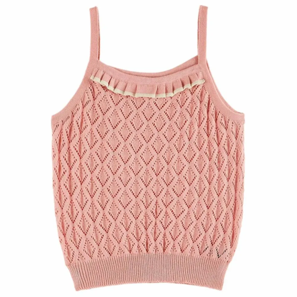 Débardeur Tricot | Rose