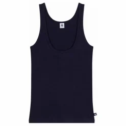 Débardeur Uni Laine | Bleu marine