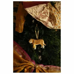Décoration de Noël Tinsel | Jaune