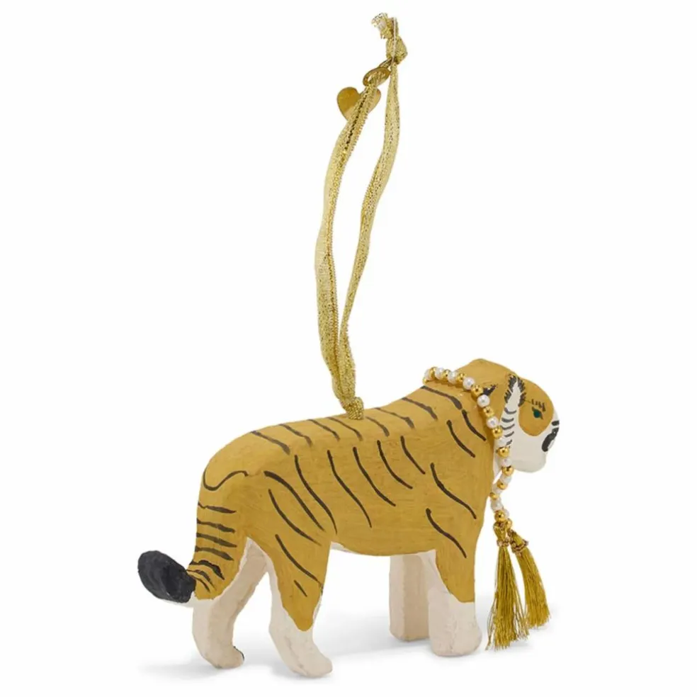 Décoration de Noël Tinsel | Jaune