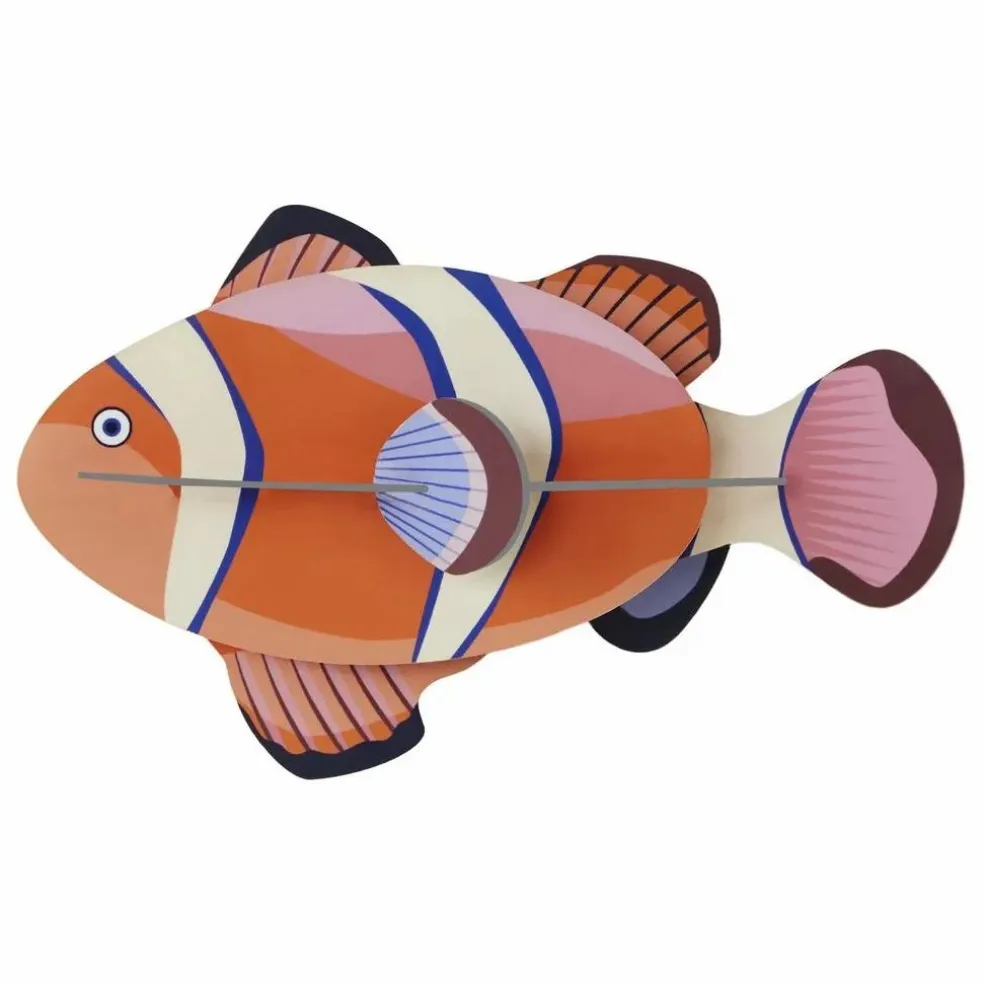 Décoration murale Poisson Clown | Orange
