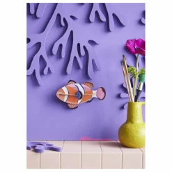 Décoration murale Poisson Clown | Orange