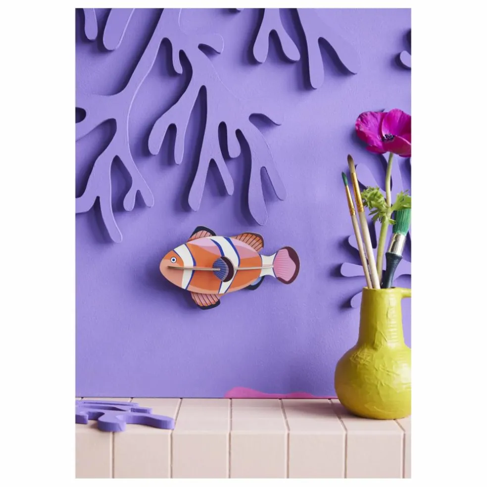 Décoration murale Poisson Clown | Orange