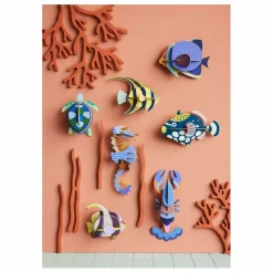 Décoration murale Tortue | Bleu