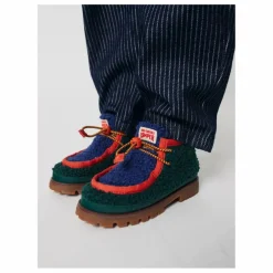 Derbies Façon Sherpa Wallabee - Bobo Choses x Camper | Vert