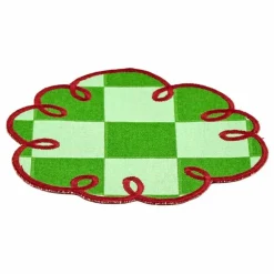 Dessous de verre vichy Dama Verde - Set de 2 | Vert