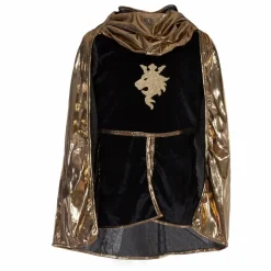 Déguisement de chevalier avec cape et couronne | Or