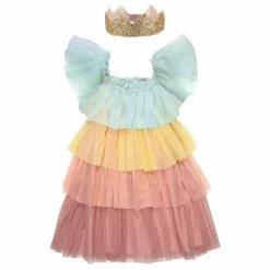 Déguisement de princesse arc-en-ciel