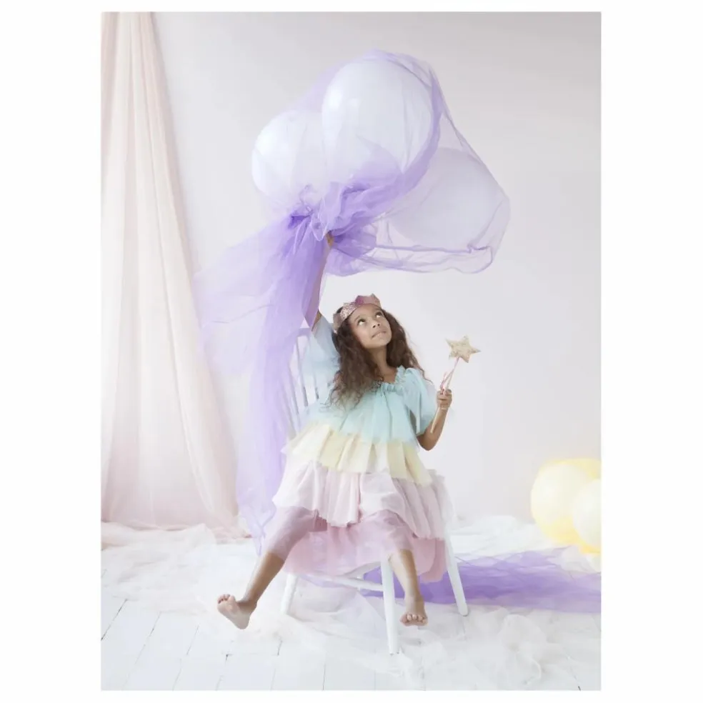 Déguisement de princesse arc-en-ciel