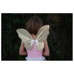 Déguisement Papillon sequin | Doré