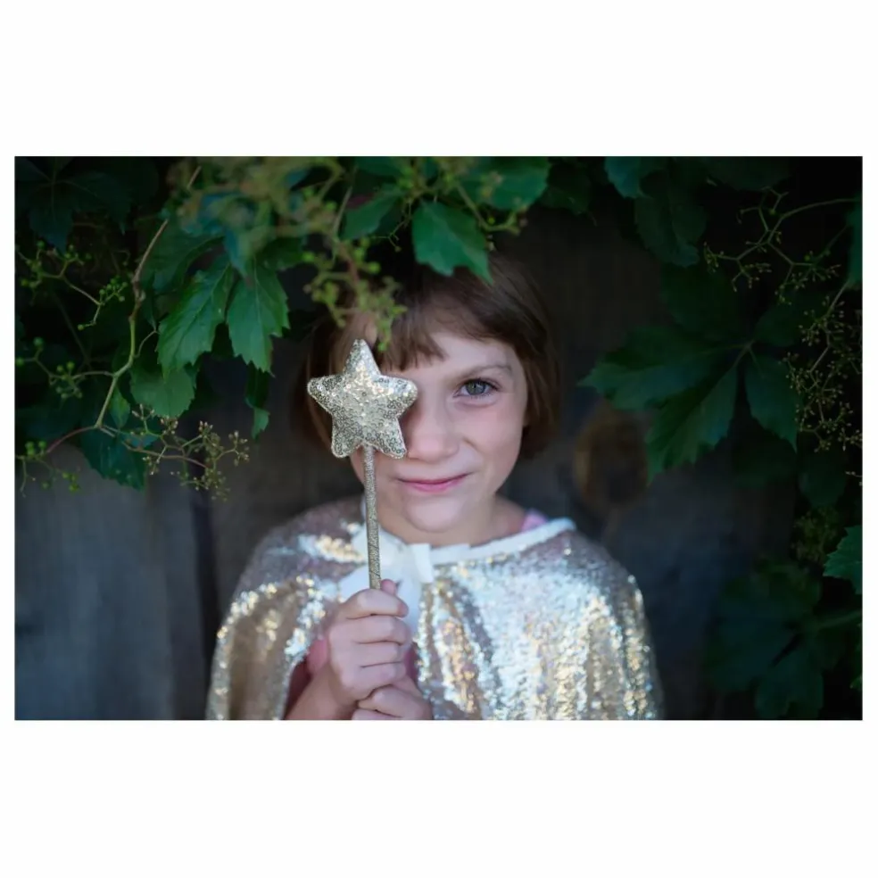 Déguisement Papillon sequin | Doré