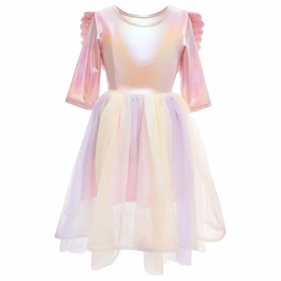 Déguisement robe de Pégase et son serre-tête | Rose